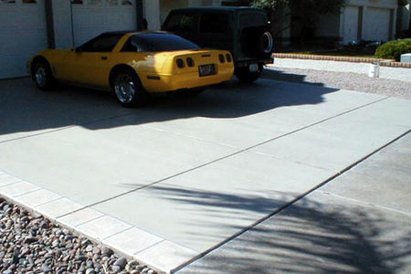 CenturyStone Concrete Products Garage and Driveway Concrete Finishes